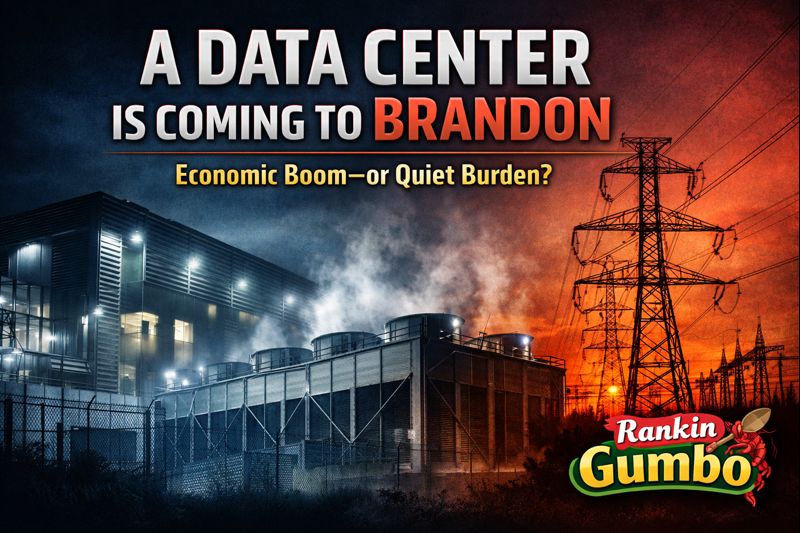 A Massive Data Center Is Coming to Brandon. Economic Boom—or a Quiet Burden?